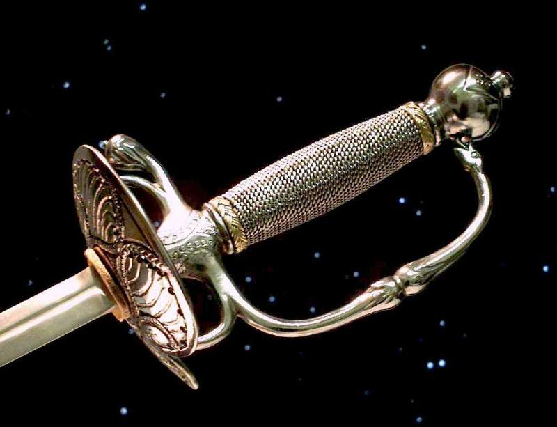 French smallsword, 18th century. Used in the film  "Io Don Giovanni"